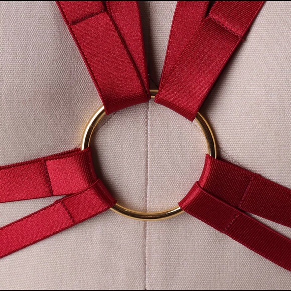 Red Body Harness Belt Adjustable harness  … - Picture 4 of 6